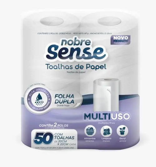 Toalla de Cocina DH 60 paños 12 paq x 2 rollos
