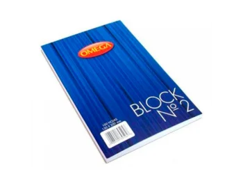 Block Apuntes Obra OMEGA 13 x 20 cms x 100 hojas