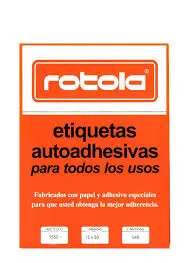 Etiquetas ROTOLA 15 x 50 mm (Caja x 540 unidades)