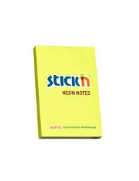 [POS7651L] Block Adhesivo 76 x 51 Limón Fluo