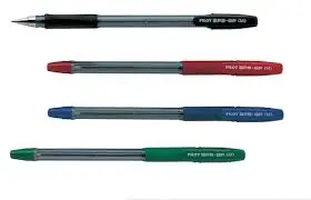 [BOLPILGNE] Bolígrafo PILOT BPS Gril de Goma Negro