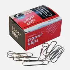 [CLI50R] Clips Redondos Nº5 50 mm (Caja x 100 unidades)