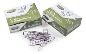 [CLI31T] Clips Triangulares Nº3 31 mm (Caja x 100 unidades)